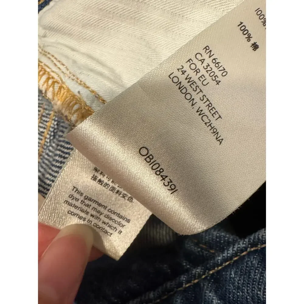 Free People Women's Sunkissed Denim Short Overalls Size 6